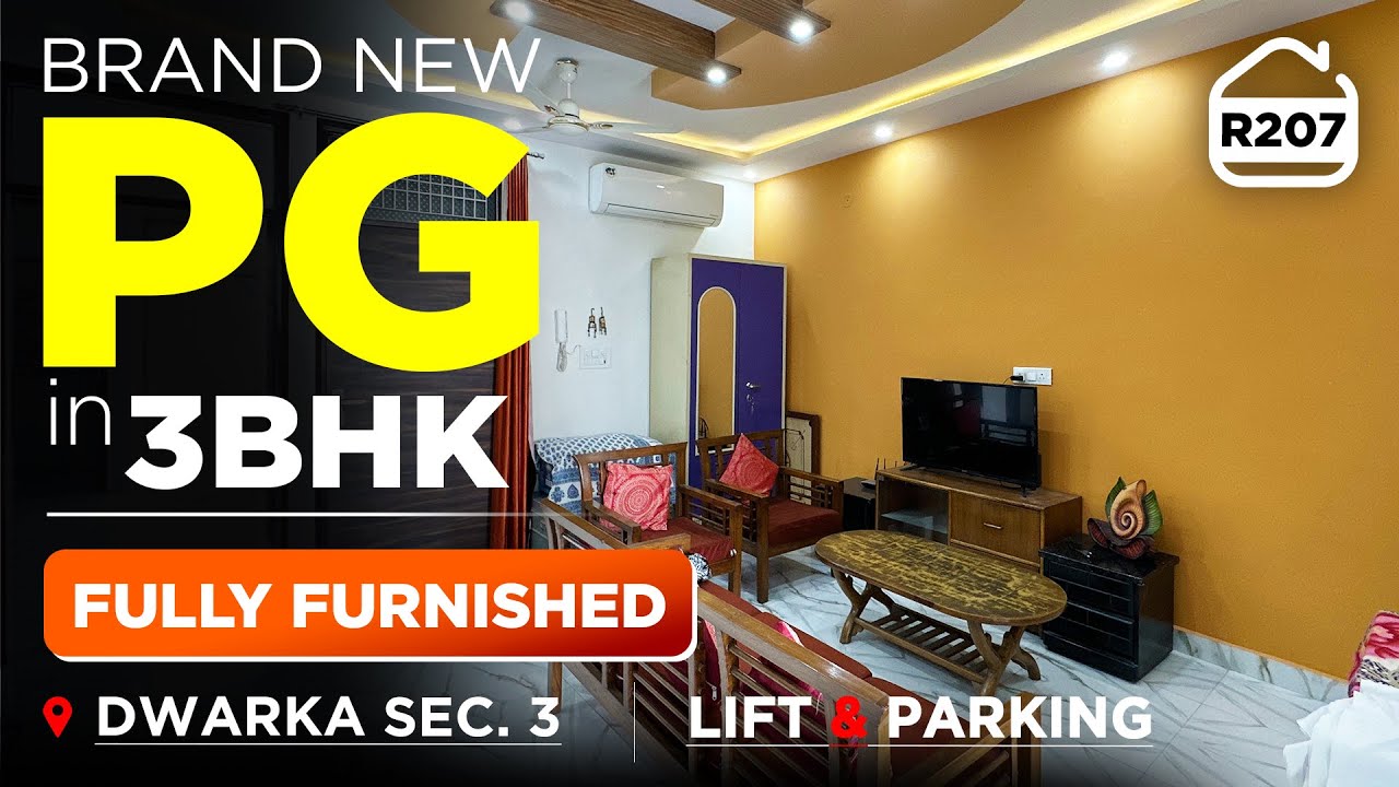 PG in Delhi, New Delhi FULL FURNISHED Paying Guest near