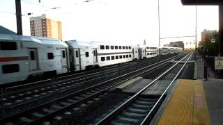New Jersey Transit Bombardier ALP-46A #4662 Northeast Corridor arriving into New Brunswick