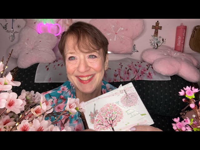 ASMR- all cherry blossom triggers!!!  Soft spoken- tapping scratching tingly triggers