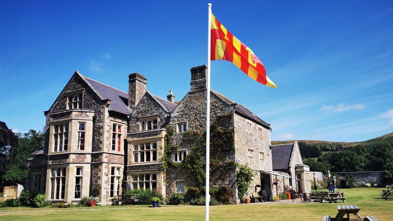 The road to Clennell Hall Northumberland