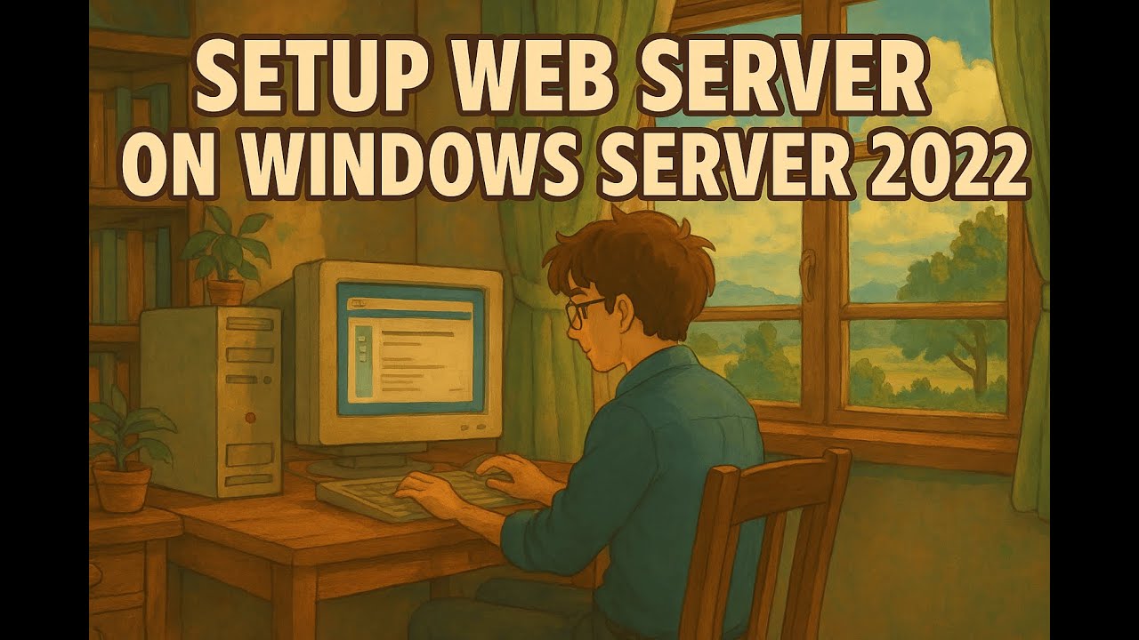 How to setup Web Server on Windows Server 2022 (khmer) - YouTube
