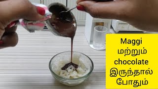 Mini food real cooking CHOCOLATE MAGGI recipe ♨️ | mini shorts thetinyfoods minicookingtamil