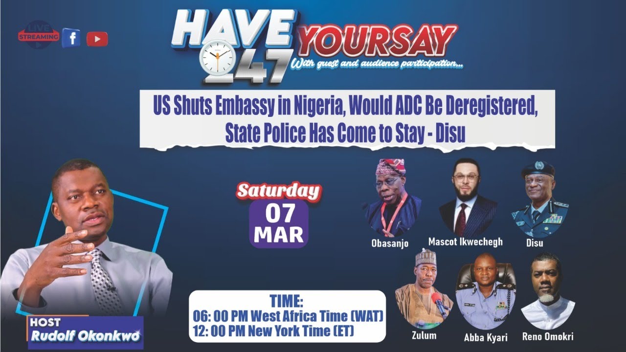 Mehdi Hasan Humiliates Daniel Bwala, ADC May be Deregistered, State Police is Here- Disu