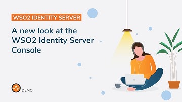 A new look at the WSO2 Identity Server Console