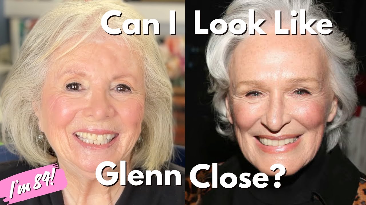 Recreating Glenn Close’s Glam Look — Makeup for Mature Skin