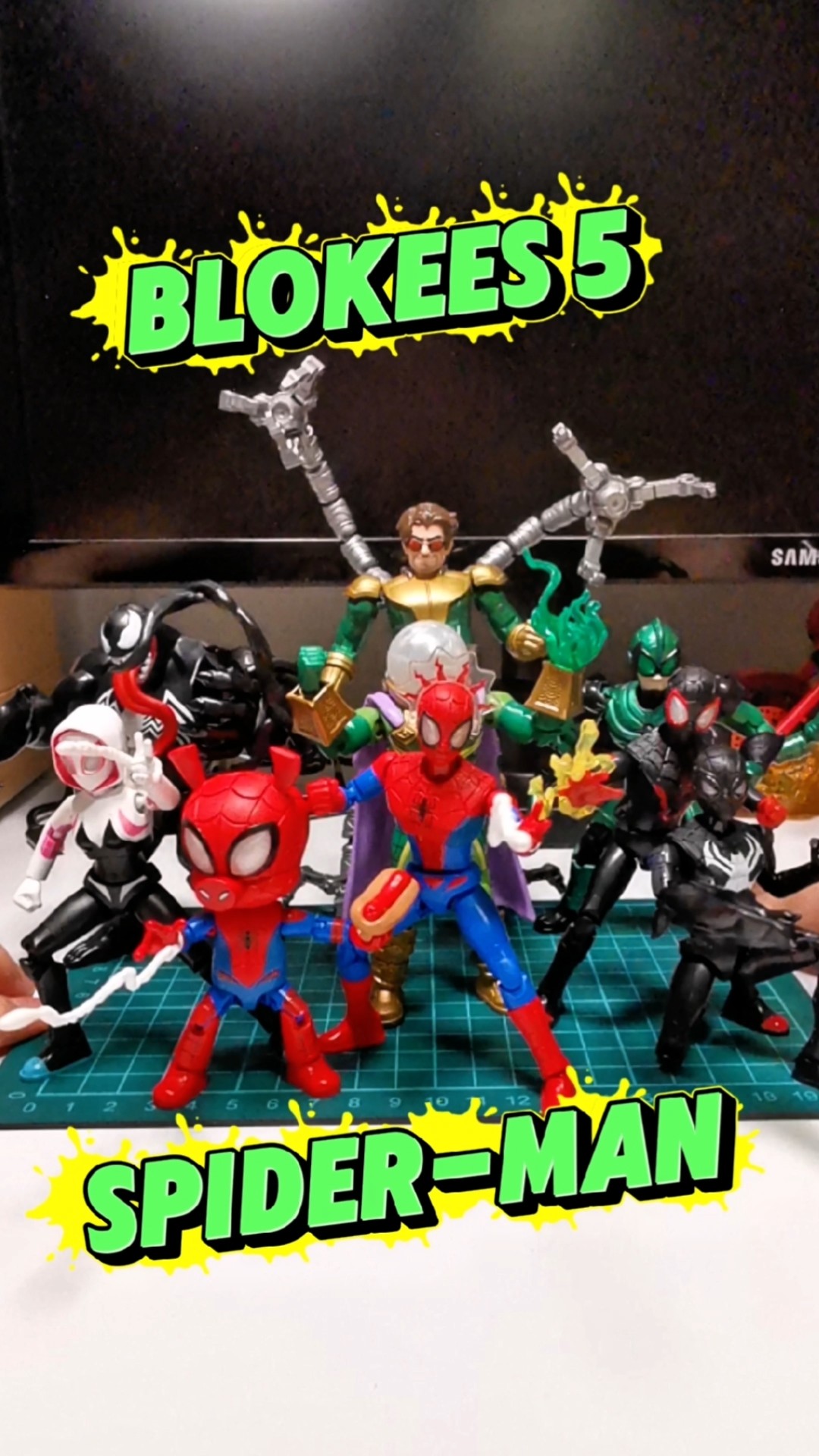 Blokees Spider-Man Galaxy Version 5 Marvel Model Kit Action Figure