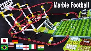 MARBLE FOOTBALL Tournament: 16 Football teams  MARBLE SOCCER Sports Tournament