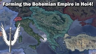 Forming the Bohemian Empire in Hoi4 (Speedrun/Timelapse) [Waking the Tiger DLC]