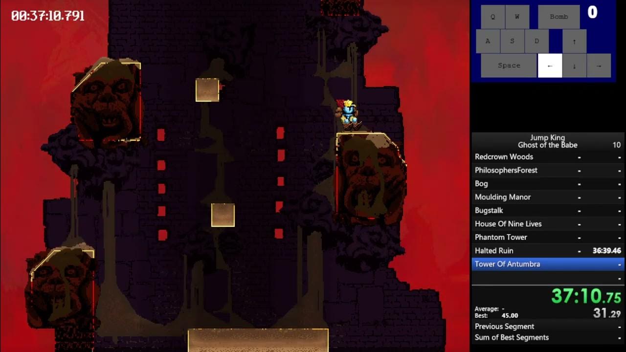 Jump King Ghost Of The Babe Map Jump King RTA: Ghost of the Babe IL Tower Of Antumbra in 45.237s by