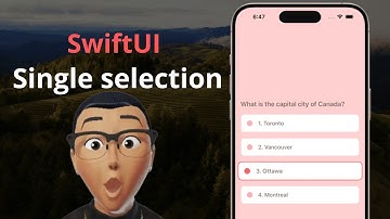 🔥Building Single Selection List Items in SwiftUI: A Step-by-Step Guide