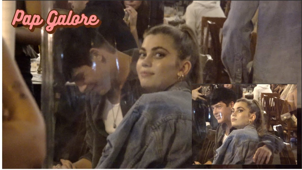 Blake Gray and Amelie Ziebler Get Lost in Each Others Arms and Get Shy While on a Dinner Date