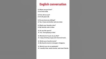 English Speaking Practice for Beginners | Improve English Conversation Skills | English Practice