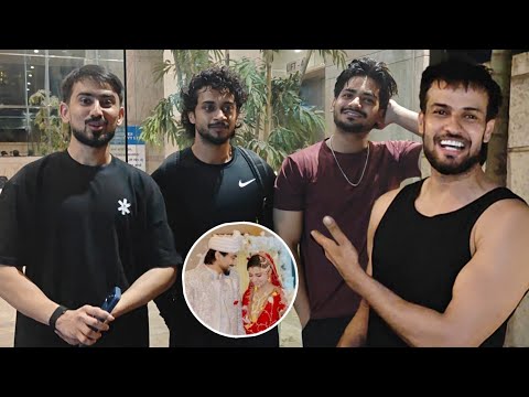 Team 07 Adnan Shaikh,Saddu,Hasnain Reaction On Mr Faisu Wedding 