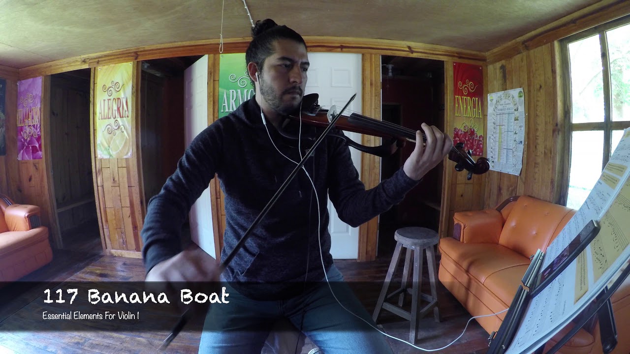 117 Banana Boat Song Essential Elements For Violin 1 YouTube