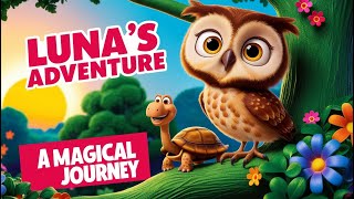 Luna's Adventure | The Lost Little Owl | Kids Moral Stories