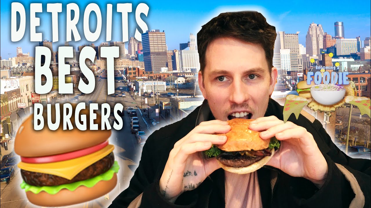 Detroit's BEST BURGERS A Foodie Episode 2 Michigan YouTube