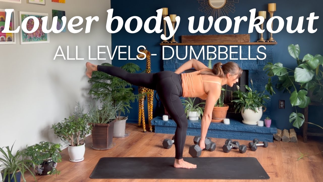 40 Min Lower Body Workout: Build Strong Legs & Glutes - YouTube