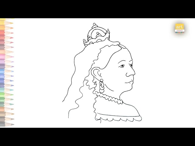 Queen Victoria Cartoon Drawing by Mary Evans Picture Library - Pixels Merch
