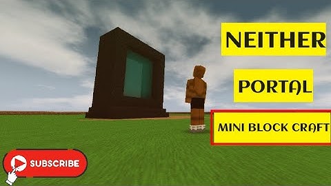 MINI BLOCK CRAFT PORTAL AIR...
