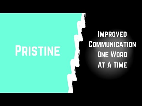 Word of the day #69: Pristine