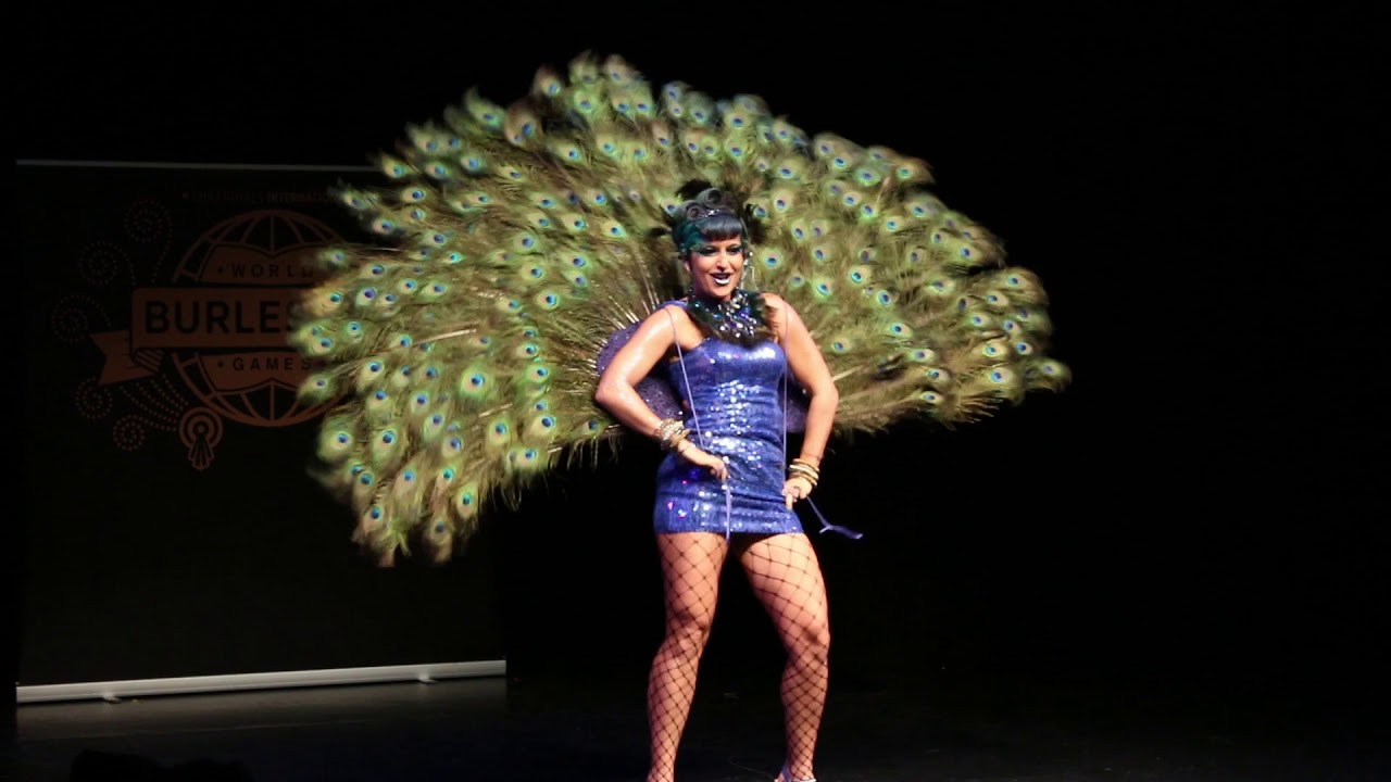 'PeaCock' show by Maya Full Power, World Burlesque Games 2017