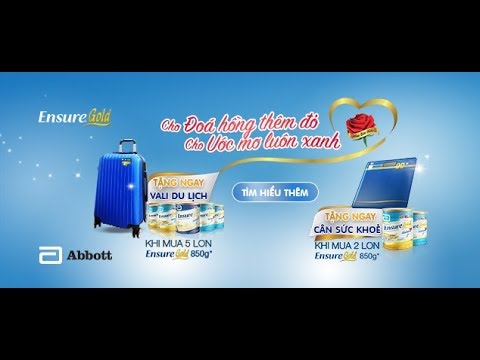 Video Ensure Gold TVC_ Cho đóa hồng thêm đỏ, cho ước mơ luôn... - youtube