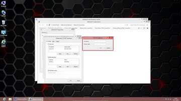 How to: Set Multiple Static IP Addresses on Windows 8