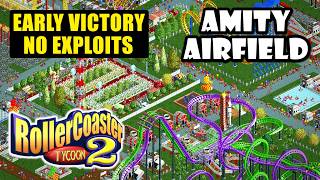 I Beat Amity Airfield EARLY — WITHOUT Exploits (RCT2)
