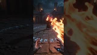 POV: you are casting magic in a wizard battle. 👁️⚡  #firstperson #pov