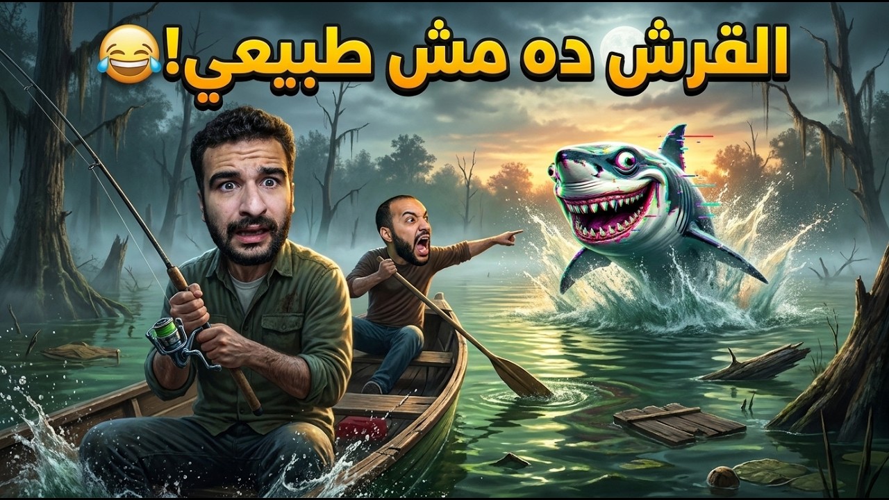 حاولنا نصطاد في اكتر بحيرة غريبة في العالم | Gone fishing