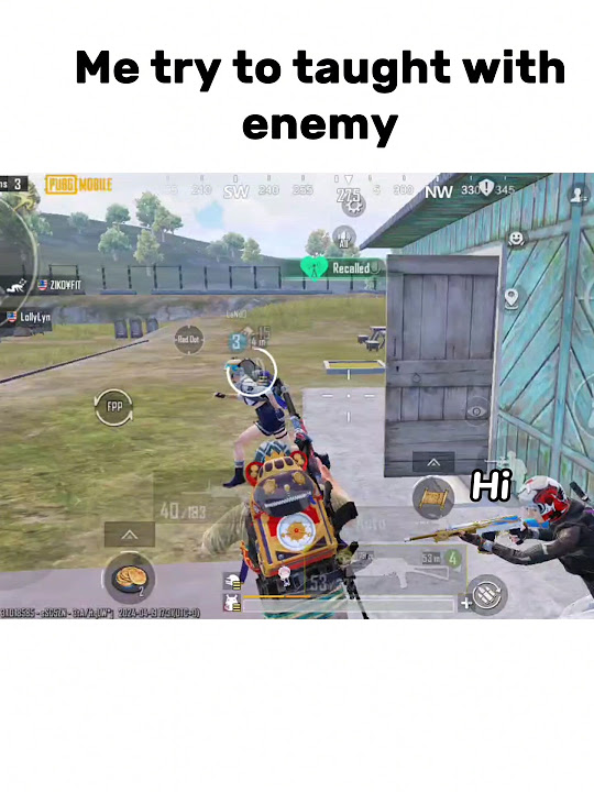 Hi hello how are you i am fine pubg pubgmobile youtube