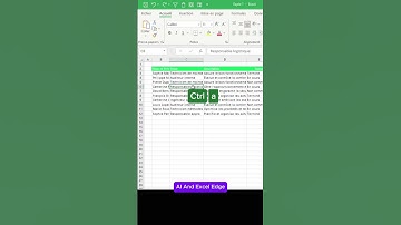 How To Clean Excel Data in Seconds #excel #shorts