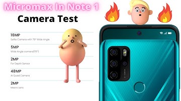 ✔️Micromax in Note 1 Camera Test - With Video and Photo Sample | Honest Review |  Camera Problem