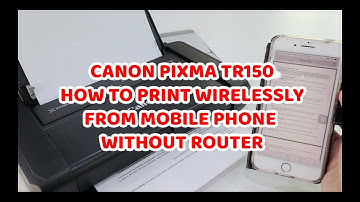 TR150 Easy Mobile Printing With Direct Wi Fi Connection