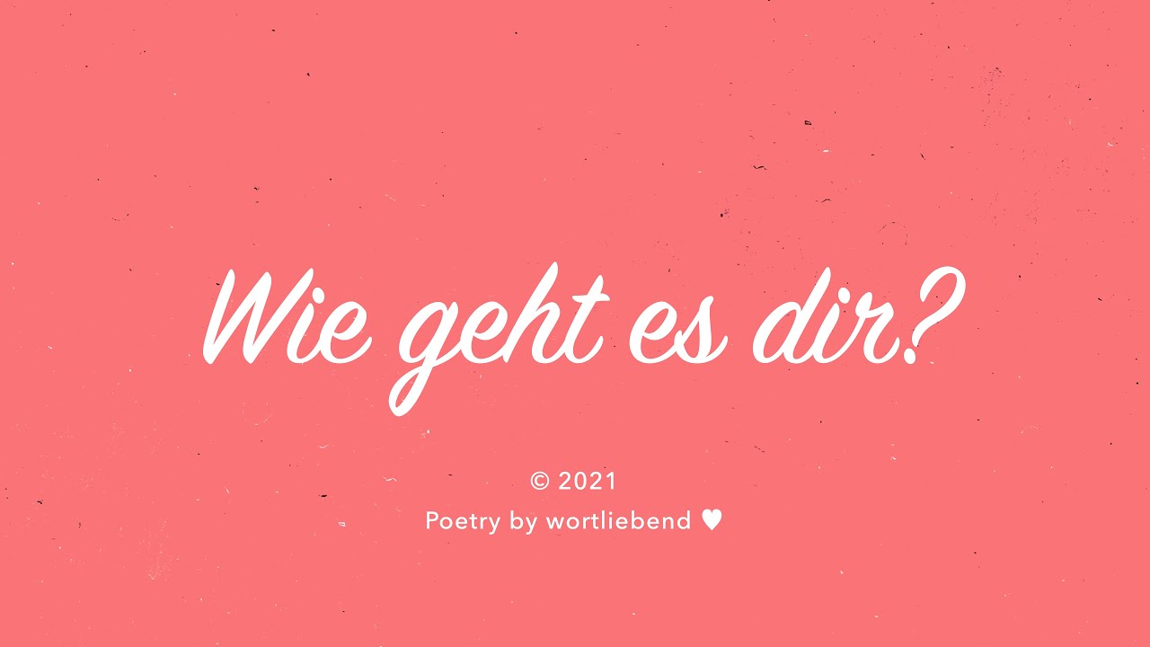 Wie geht es dir? | Christliches Spoken Word | Poetry