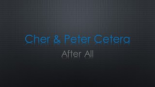 Cher After All lyrics