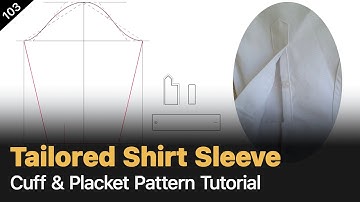 Gedetailleerde instructies: patroon maken voor een overhemdmouw [patroon maken tutorial]