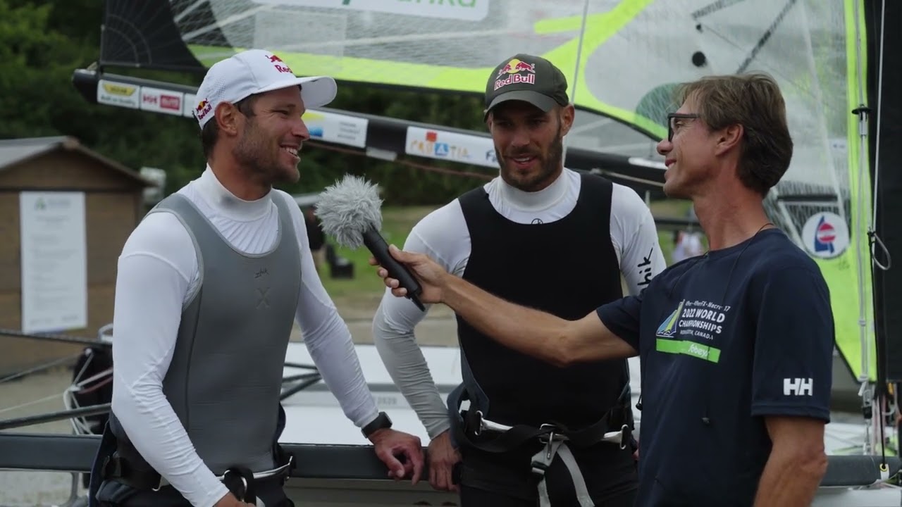2022 49er World Championships - Interview with Sime and Mihovil Fantela