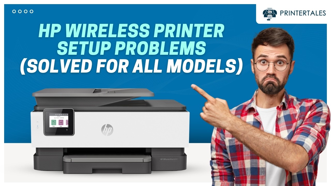 HP Wireless Printer Setup Problems (Solved for All Models) | Printer ...