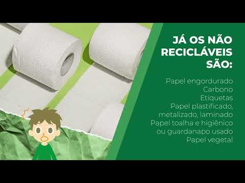 Vídeo: O papelão plastificado pode ser reciclado?