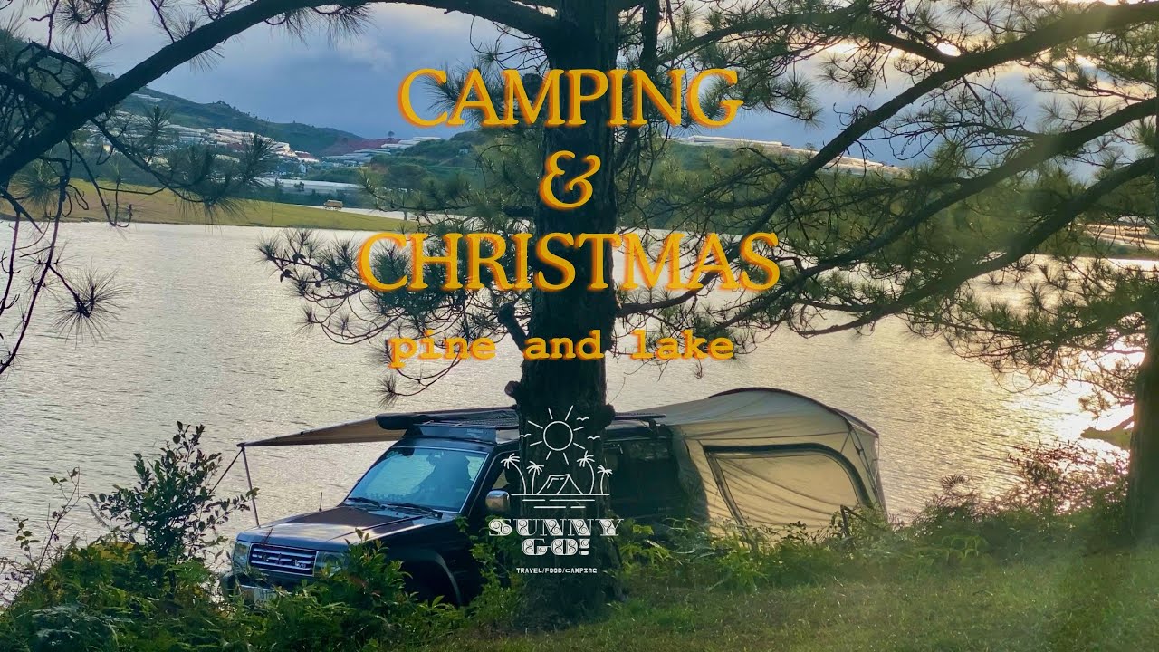 CAMPING IN DALAT - Cắm trại đón giáng sinh tại đồi Ba Cây Thông Đà Lạt[ Pajero/Relax/Food/Rain/ASMR]