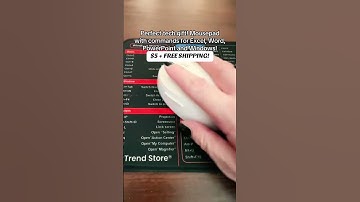 Boost productivity with this Excel shortcut mousepad! Flash sale alert!