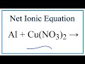 Net Ionic Equations and Reactions