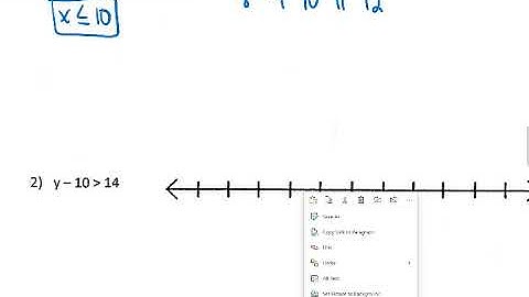 2.2 Solving Inequalities using Addition and Subtraction