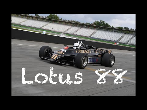 Marco Werner im Lotus 88 von ChromeCars Racing // Formel 1 Hockenheimring