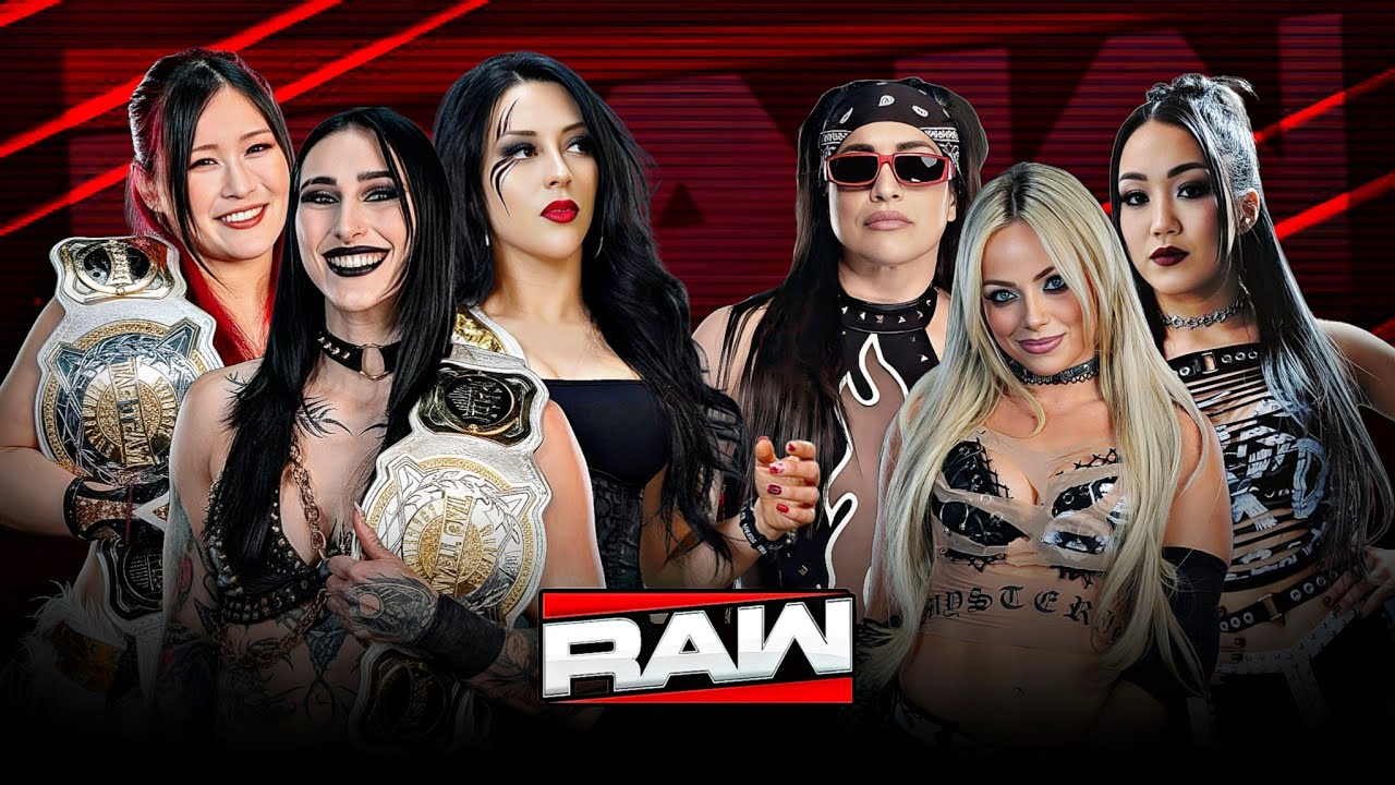 Rhea Ripley, Iyo Sky & Stephanie Vaquer vs The Judgement Day Full Match ...