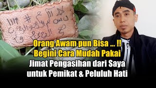 Begini Cara Menggunakan Jimat Pengasihan dari Saya Supaya Khasiatnya Terasa Maksimal