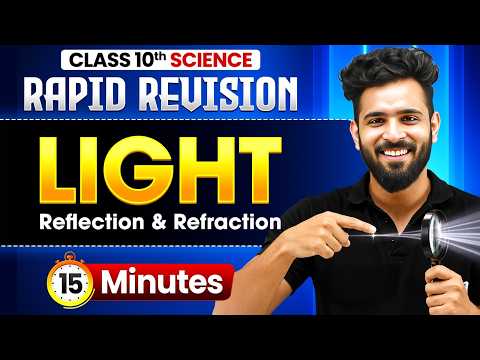 Light Reflection & Refraction RAPID REVISION ⚡ | Class 10 Science | Akshay Sir