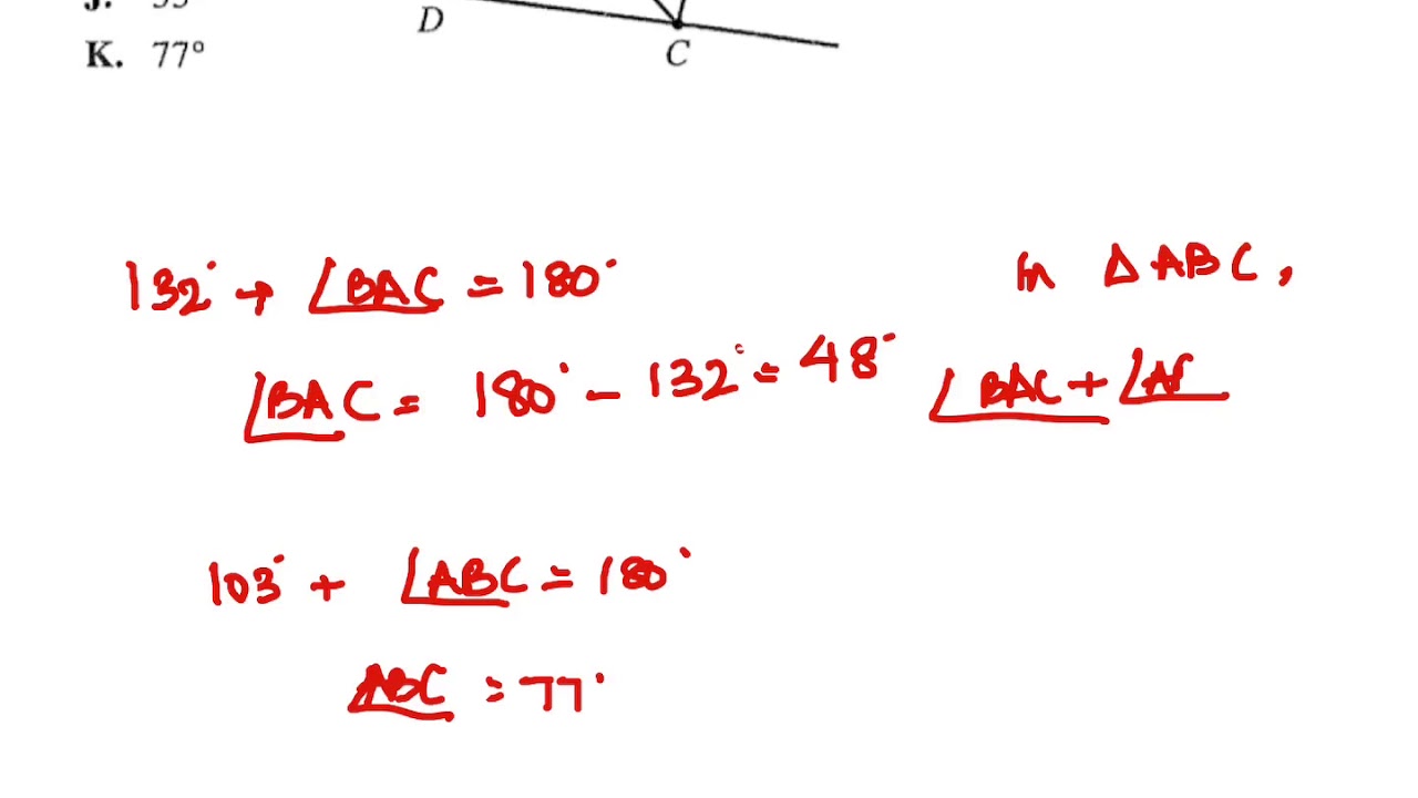 ACT Test 12 Section 2 Question 10 - YouTube