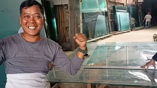 Harga kaca 8mm ukuran 305x214 cm || harga kaca 8mm per lembar